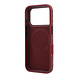 Lacoste Lacoste iPhone 18 Pro Hoesje harde behuizing - MagSafe - PVC - The Blend - reliëf Bordeauxrood Lacoste Lacoste iPhone 18 Pro Hoesje harde behuizing - MagSafe - PVC - The Blend - reliëf Bordeauxrood