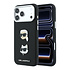 Karl iPhone 18 Pro Max Hoesje harde behuizing - SW - PU - Saffiano - K&C Heads-pins - logo Zwart Karl iPhone 18 Pro Max Hoesje harde behuizing - SW - PU - Saffiano - K&C Heads-pins - logo Zwart