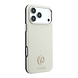 Guess Guess iPhone 18 Pro Max Hülle Hartschale - MagSafe - SW - genarbtes PU - rundes Strasslogo Beige Guess Guess iPhone 18 Pro Max Hülle Hartschale - MagSafe - SW - genarbtes PU - rundes Strasslogo Beige