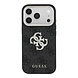 Guess Guess iPhone 18 Pro Max Hoesje harde behuizing - 4G - PU - groot strasslogo Zwart Guess Guess iPhone 18 Pro Max Hoesje harde behuizing - 4G - PU - groot strasslogo Zwart