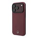 Mercedes-Benz Mercedes-Benz iPhone 18 Pro Hoesje harde behuizing - MagSafe - PU-leer - Semi Wrap - Iconic Line Bordeauxrood Mercedes-Benz Mercedes-Benz iPhone 18 Pro Hoesje harde behuizing - MagSafe - PU-leer - Semi Wrap - Iconic Line Bordeauxrood