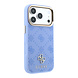 Guess Guess iPhone 18 Pro Hoesje harde behuizing - MagSafe - Peony - HS - 4G - klein logo Lichtblauw