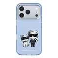 Karl Lagerfeld Karl Lagerfeld iPhone 18 Pro Max/iPhone 17 Pro Max Hartschalenhülle MagSafe IML KC Bodies Skizzenmotiv - Hellblau