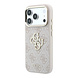 Guess Guess iPhone 18 Pro Hoesje harde behuizing - 4G - PU - groot strasslogo Roze Guess Guess iPhone 18 Pro Hoesje harde behuizing - 4G - PU - groot strasslogo Roze