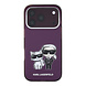 Karl Lagerfeld Karl iPhone 18 Pro Max Hülle Hartschale - MagSafe - IML - KC Bodies Sketch-Muster Bordeauxrot Karl Lagerfeld Karl iPhone 18 Pro Max Hülle Hartschale - MagSafe - IML - KC Bodies Sketch-Muster Bordeauxrot