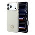 Guess iPhone 18 Pro Max Hoesje harde behuizing - MagSafe - SW - generfd PU - rond strasslogo Beige Guess iPhone 18 Pro Max Hoesje harde behuizing - MagSafe - SW - generfd PU - rond strasslogo Beige