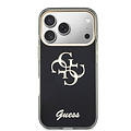 Guess Guess iPhone 18 Pro Max/iPhone 17 Pro Max Hartschalenhülle IML 4G Metall-Schriftlogo - Schwarz