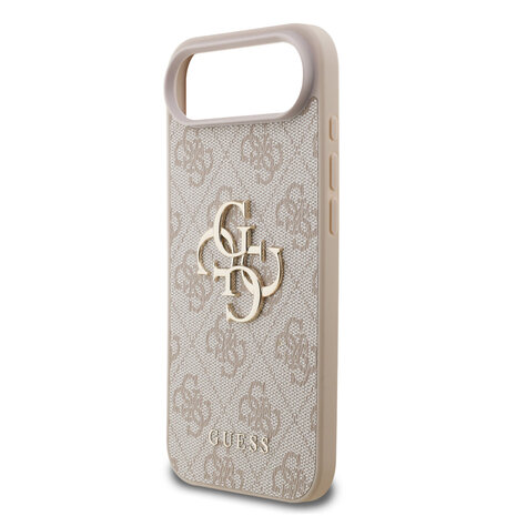 Guess Guess iPhone 17 Air Hülle Hartschale - 4G - PU - Trageriemen - klassisches 4G-Logo Rosa