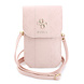 Guess Guess Handytasche Peony - PU - 4G-Logo - klassisches Logo - Streifenmuster - Trageriemen Rosa Guess Guess Handytasche Peony - PU - 4G-Logo - klassisches Logo - Streifenmuster - Trageriemen Rosa