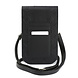 Guess Guess Handytasche Peony - PU - 4G-Logo - klassisches Logo - Streifenmuster - Trageriemen Schwarz Guess Guess Handytasche Peony - PU - 4G-Logo - klassisches Logo - Streifenmuster - Trageriemen Schwarz