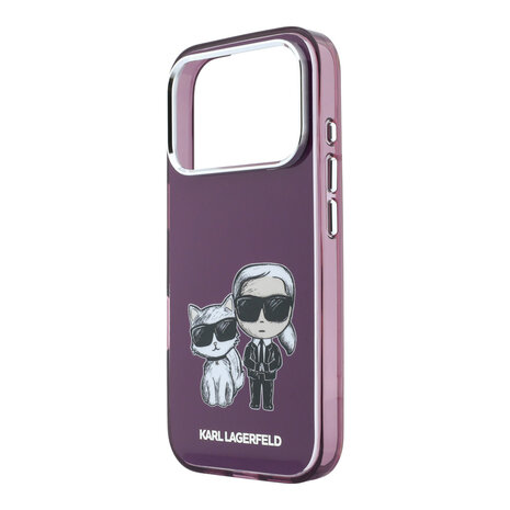 Karl Lagerfeld Karl iPhone 18 Pro Max Coque structure rigide - MagSafe - IML - motif KC Bodies Sketch Bordeaux Karl Lagerfeld Karl iPhone 18 Pro Max Coque structure rigide - MagSafe - IML - motif KC Bodies Sketch Bordeaux