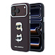 Karl Lagerfeld Karl iPhone 18 Pro Max Hoesje harde behuizing - SW - PU - Saffiano - K&C Heads-pins - logo Bordeauxrood Karl Lagerfeld Karl iPhone 18 Pro Max Hoesje harde behuizing - SW - PU - Saffiano - K&C Heads-pins - logo Bordeauxrood