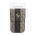 Guess Phone pouch 4G - PU - round 4G logo - classic logo - stripe pattern - carrying strap Brown Guess Phone pouch 4G - PU - round 4G logo - classic logo - stripe pattern - carrying strap Brown