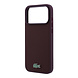 Lacoste Lacoste iPhone 18 Pro Max Hülle Hartschale - MagSafe - Petit Pique - PVC - lackiertes Logo Bordeauxrot Lacoste Lacoste iPhone 18 Pro Max Hülle Hartschale - MagSafe - Petit Pique - PVC - lackiertes Logo Bordeauxrot