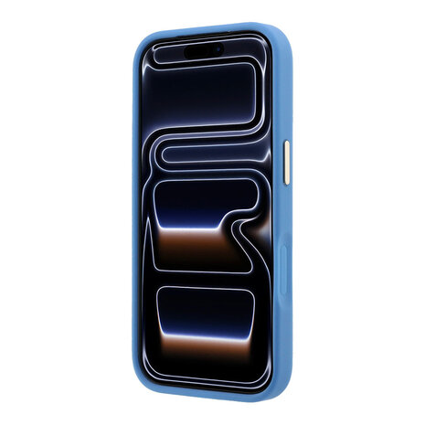Guess Guess iPhone 18 Pro Case hard shell - MagSafe - 360-degree ring stand - 4G - PU - classic logo Blue Guess Guess iPhone 18 Pro Case hard shell - MagSafe - 360-degree ring stand - 4G - PU - classic logo Blue