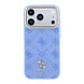 Guess Guess iPhone 18 Pro Hülle Hartschale - MagSafe - Peony - HS - 4G - kleines Logo Hellblau