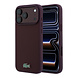 Lacoste Lacoste iPhone 18 Pro Max Hülle Hartschale - MagSafe - Petit Pique - PVC - lackiertes Logo Bordeauxrot Lacoste Lacoste iPhone 18 Pro Max Hülle Hartschale - MagSafe - Petit Pique - PVC - lackiertes Logo Bordeauxrot