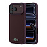 Lacoste iPhone 18 Pro Max Hülle Hartschale - MagSafe - Petit Pique - PVC - lackiertes Logo Bordeauxrot Lacoste iPhone 18 Pro Max Hülle Hartschale - MagSafe - Petit Pique - PVC - lackiertes Logo Bordeauxrot