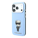 Karl Lagerfeld Karl iPhone 18 Pro Hoesje harde behuizing - MagSafe - SW - glad PU - Ikonik Sketch Lichtblauw Karl Lagerfeld Karl iPhone 18 Pro Hoesje harde behuizing - MagSafe - SW - glad PU - Ikonik Sketch Lichtblauw