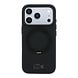 Lacoste Lacoste iPhone 18 Pro Hoesje harde behuizing - MagSafe - PVC - Petit Pique - ringstandaard Zwart