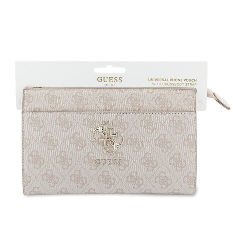 Guess Guess Phone pouch 4G - PU - large 4G logo Pink Guess Guess Phone pouch 4G - PU - large 4G logo Pink