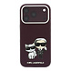 Karl Lagerfeld Karl iPhone 18 Pro Max Hoesje harde behuizing - MagSafe - SW - glad PU - KC Bodies Sketch Bordeauxrood Karl Lagerfeld Karl iPhone 18 Pro Max Hoesje harde behuizing - MagSafe - SW - glad PU - KC Bodies Sketch Bordeauxrood