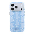 Lacoste Lacoste iPhone 18 Pro Max/iPhone 17 Pro Max Hartschalenhülle MagSafe PVC The Blend Prägung - Hellblau