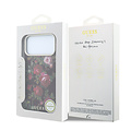 Guess Guess iPhone 18 Pro/iPhone 17 Pro Hartschalenhülle MagSafe SW PU Blossom Roses Rosenmotiv - Bordeaux
