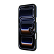 Guess Guess iPhone 18 Pro Max Coque structure rigide - MagSafe - SW - PU grainé - logo rond en strass Bleu clair Guess Guess iPhone 18 Pro Max Coque structure rigide - MagSafe - SW - PU grainé - logo rond en strass Bleu clair