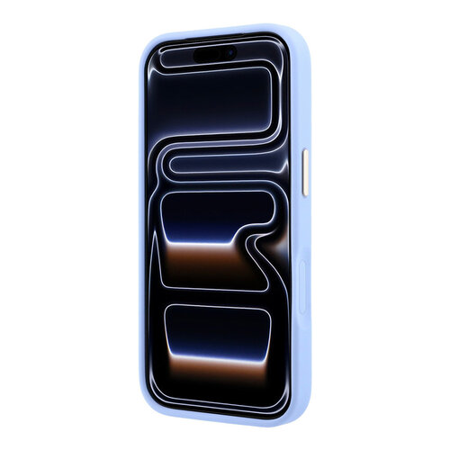 Guess Guess iPhone 18 Pro/iPhone 17 Pro Hartschalenhülle MagSafe Pfingstrose HS Kleines 4G-Logo - Hellblau