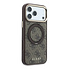 Guess Guess iPhone 18 Pro Hoesje harde behuizing - MagSafe - ringstandaard 360 - 4G - PU - klassiek logo Bruin Guess Guess iPhone 18 Pro Hoesje harde behuizing - MagSafe - ringstandaard 360 - 4G - PU - klassiek logo Bruin