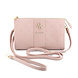 Guess Guess Phone pouch Peony - PU - 4G logo - classic logo - stripe pattern Pink Guess Guess Phone pouch Peony - PU - 4G logo - classic logo - stripe pattern Pink