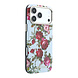 Guess Guess iPhone 18 Pro Hoesje harde behuizing - MagSafe - SW - PU - Blossom Roses-print Lichtblauw Guess Guess iPhone 18 Pro Hoesje harde behuizing - MagSafe - SW - PU - Blossom Roses-print Lichtblauw