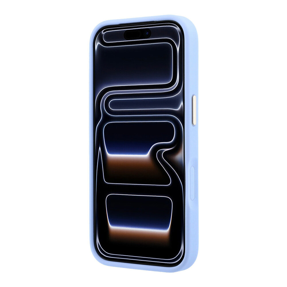Guess Guess iPhone 18 Pro Hoesje harde behuizing - MagSafe - PU - streeppatroon - HS - Peony 4G-logo Lichtblauw Guess Guess iPhone 18 Pro Hoesje harde behuizing - MagSafe - PU - streeppatroon - HS - Peony 4G-logo Lichtblauw
