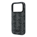 Lacoste Lacoste iPhone 18 Pro/iPhone 17 Pro Hartschalenhülle MagSafe PVC The Blend Prägung - Schwarz
