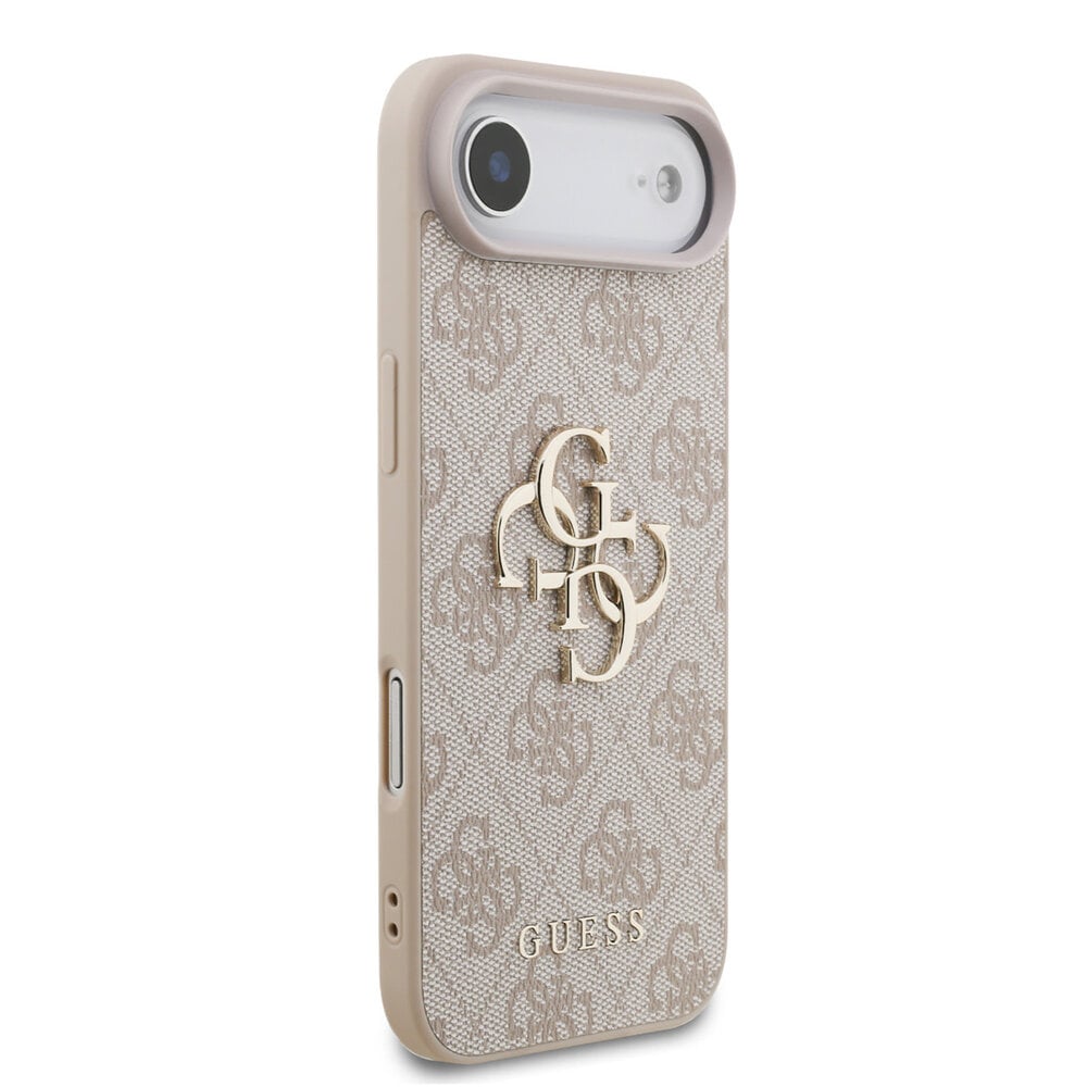 Guess Guess iPhone 17 Air Coque structure rigide - 4G - PU - bandoulière - logo 4G classique Rose Guess Guess iPhone 17 Air Coque structure rigide - 4G - PU - bandoulière - logo 4G classique Rose
