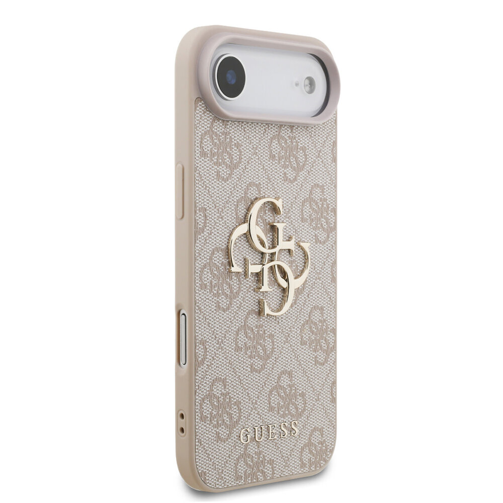 Guess Guess iPhone 17 Air Hülle Hartschale - 4G - PU - Trageriemen - klassisches 4G-Logo Rosa