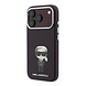 Karl Lagerfeld Karl iPhone 18 Pro Max Hülle Hartschale - MagSafe - SW - glattes PU - Ikonik Sketch Bordeauxrot Karl Lagerfeld Karl iPhone 18 Pro Max Hülle Hartschale - MagSafe - SW - glattes PU - Ikonik Sketch Bordeauxrot