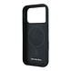 Mercedes-Benz Mercedes-Benz iPhone 18 Pro Hoesje harde behuizing - MagSafe - PU-leer - Semi Wrap - Iconic Line Zwart
