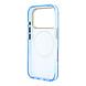 Guess Guess iPhone 18 Pro Hoesje harde behuizing - MagSafe - IML - glitter - Blossom Roses Lichtblauw Guess Guess iPhone 18 Pro Hoesje harde behuizing - MagSafe - IML - glitter - Blossom Roses Lichtblauw