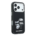 Karl Lagerfeld Karl Lagerfeld iPhone 18 Pro Max/iPhone 17 Pro Max Hartschalenhülle MagSafe IML KC Bodies Skizzenmotiv - Schwarz