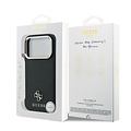 Guess Guess iPhone 18 Pro Max/iPhone 17 Pro Max Hartschalenhülle MagSafe Saffiano Kleines 4G-Logo Klassisches Logo - Schwarz