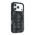 Lacoste Lacoste iPhone 18 Pro/iPhone 17 Pro Hartschalenhülle MagSafe PVC The Blend Ringständer - Schwarz