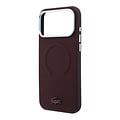 Lacoste Lacoste iPhone 18 Pro Max/iPhone 17 Pro Max Hartschalenhülle MagSafe PVC Petit Piqué Prägung - Bordeaux