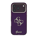 Guess Guess iPhone 18 Pro Max/iPhone 17 Pro Max Hartschalenhülle IML 4G Metall-Schriftlogo - Bordeaux