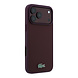 Lacoste Lacoste iPhone 18 Pro Max Hülle Hartschale - MagSafe - Petit Pique - PVC - lackiertes Logo Bordeauxrot Lacoste Lacoste iPhone 18 Pro Max Hülle Hartschale - MagSafe - Petit Pique - PVC - lackiertes Logo Bordeauxrot