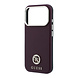 Guess Guess iPhone 18 Pro Max Hoesje harde behuizing - MagSafe - SW - generfd PU - rond strasslogo Bordeauxrood Guess Guess iPhone 18 Pro Max Hoesje harde behuizing - MagSafe - SW - generfd PU - rond strasslogo Bordeauxrood
