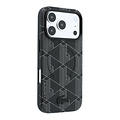 Lacoste Lacoste iPhone 18 Pro/iPhone 17 Pro Hartschalenhülle MagSafe PVC The Blend Prägung - Schwarz