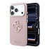 Guess iPhone 18 Pro Hülle Hartschale - SW - genarbtes PU - großes Kunstharzlogo Rosa Guess iPhone 18 Pro Hülle Hartschale - SW - genarbtes PU - großes Kunstharzlogo Rosa