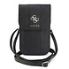Guess Guess Handytasche Peony - PU - 4G-Logo - klassisches Logo - Streifenmuster - Trageriemen Schwarz Guess Guess Handytasche Peony - PU - 4G-Logo - klassisches Logo - Streifenmuster - Trageriemen Schwarz